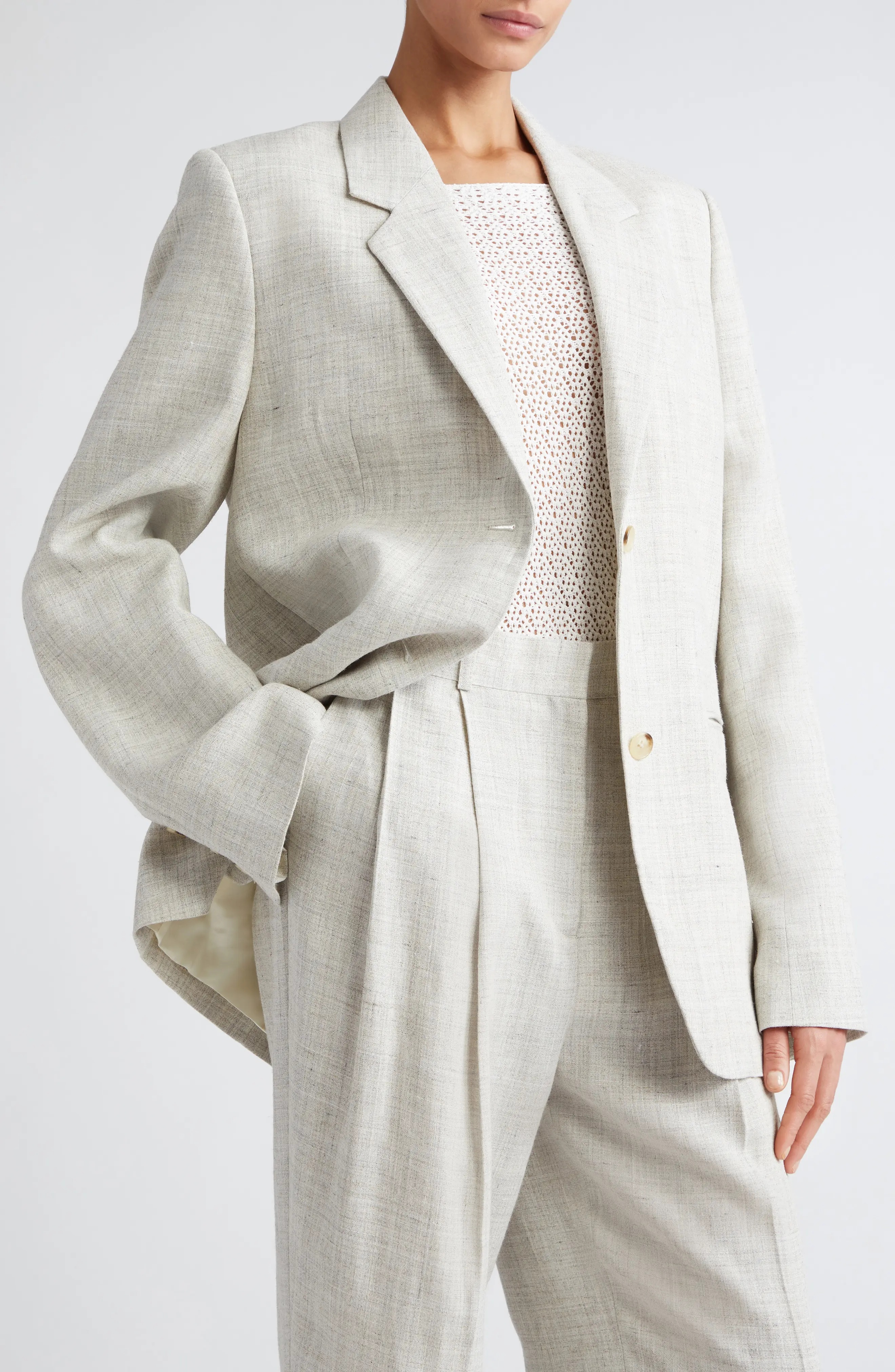 Tailored Suit Jacket - 5