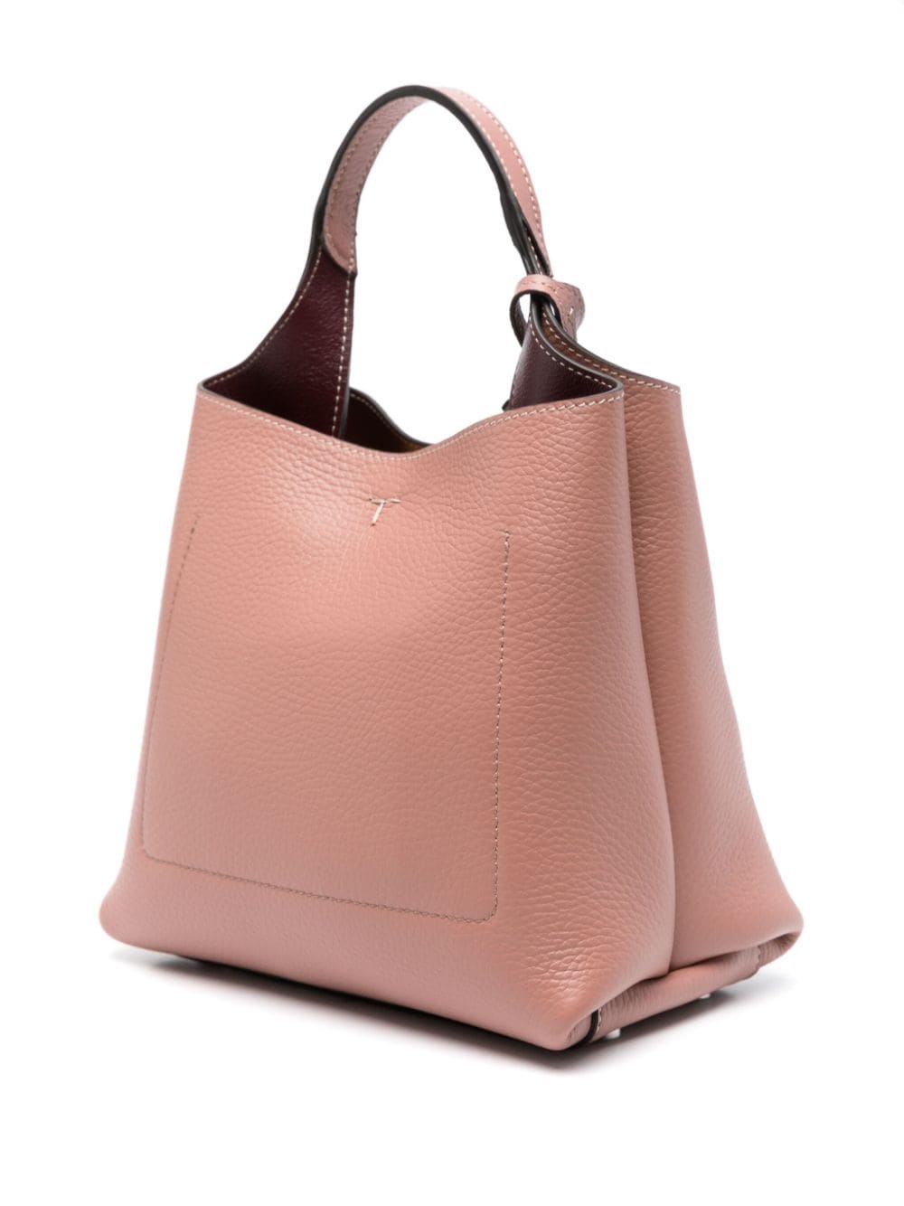 logo-debossed tote bag - 3