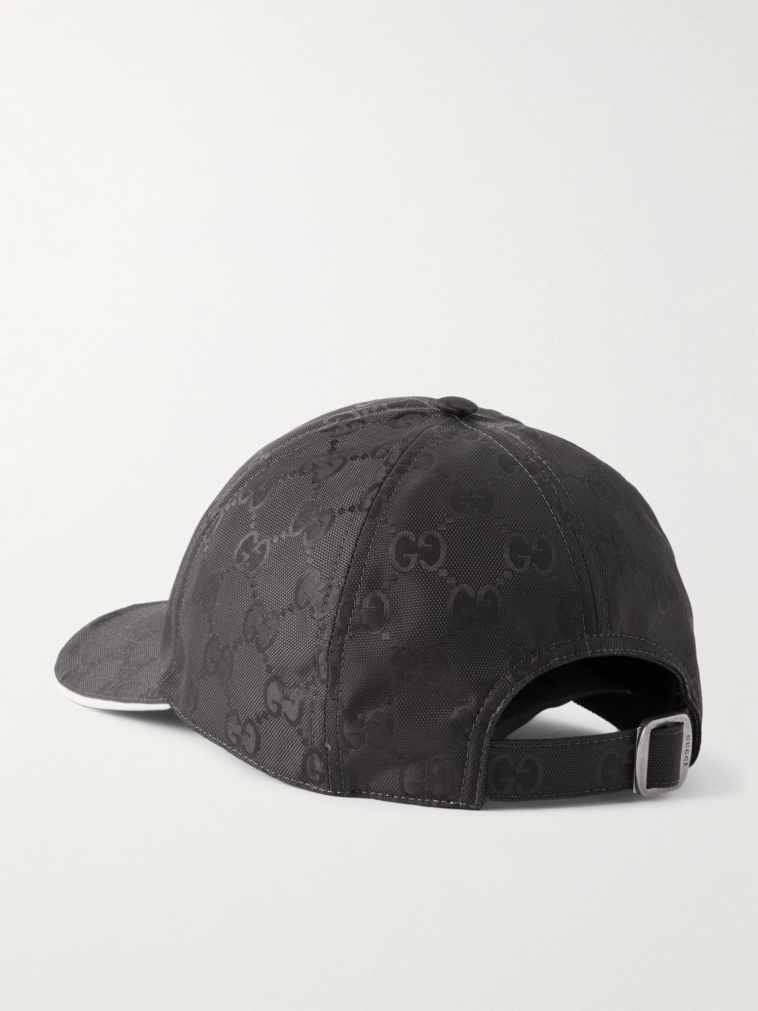 Logo-Appliquéd Nylon-Jacquard Baseball Cap Dark gray - 3