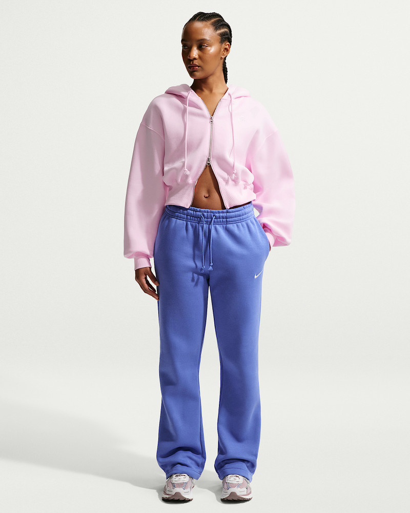 Nike Sportswear Phoenix Fleece Women's Loose Cropped Full-Zip Hoodie 4