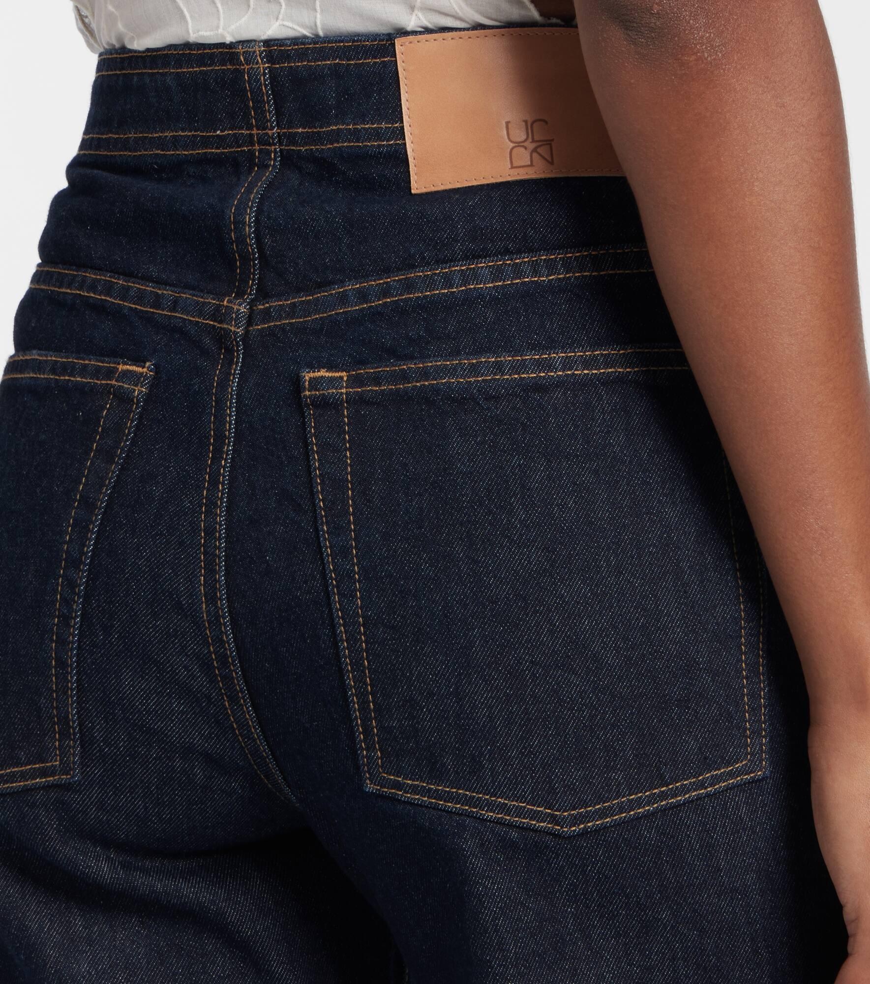 Bianca high-rise wide-leg jeans - 6