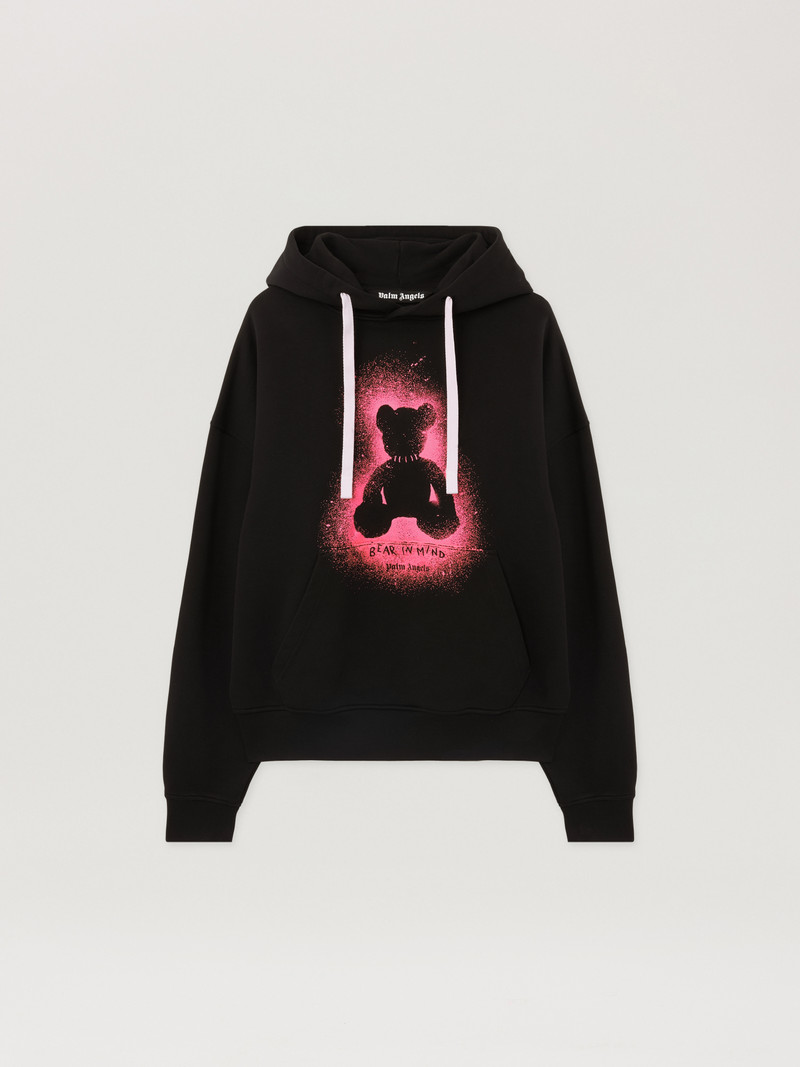 Spray Bear Loose Hoodie 1