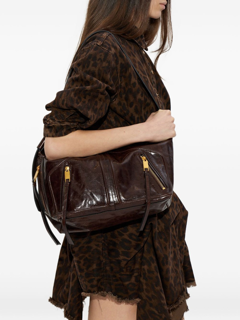 ALLSAINTS Jean Rey leather shoulder bag outlook