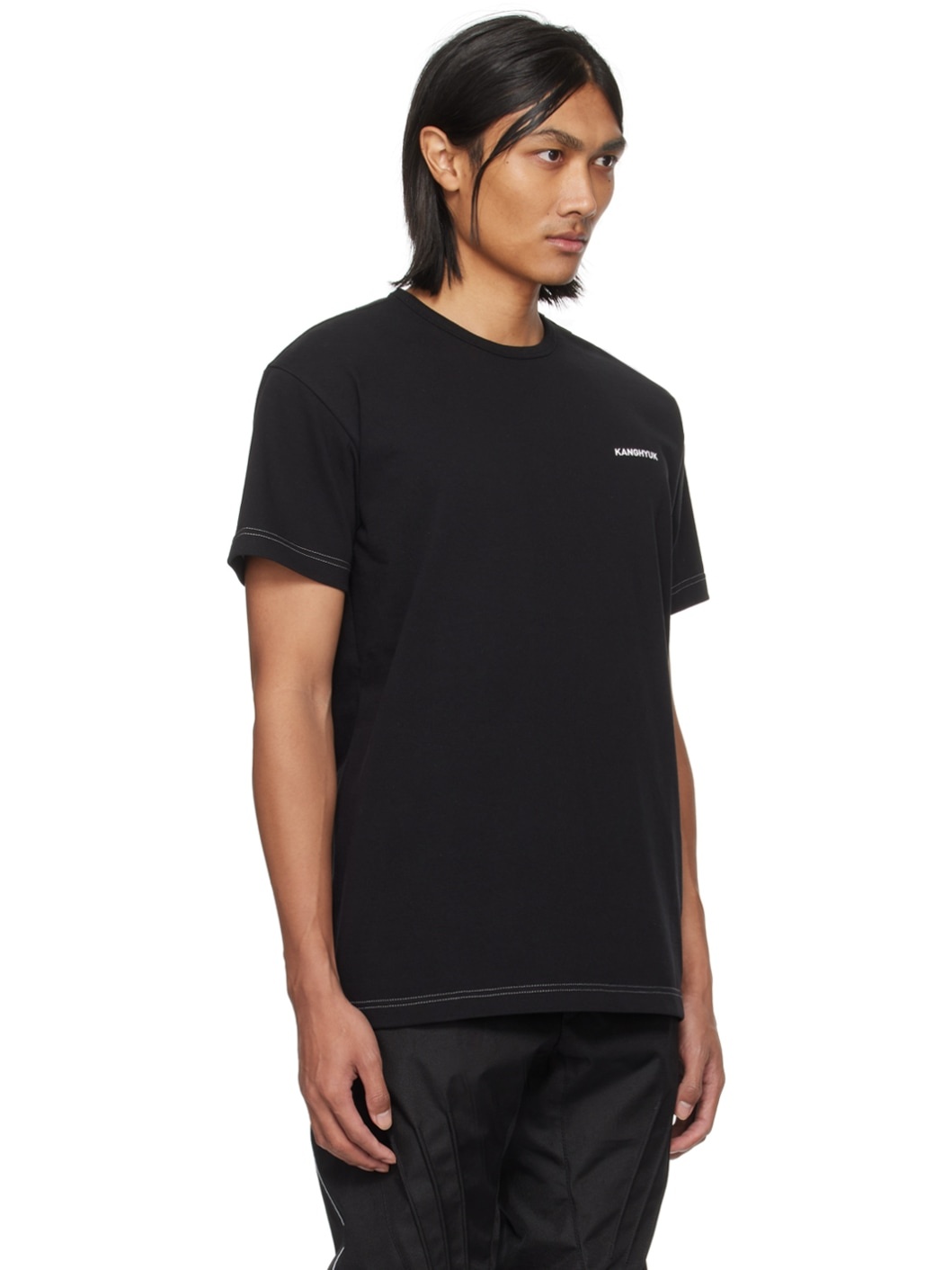 Black Printed T-Shirt - 2