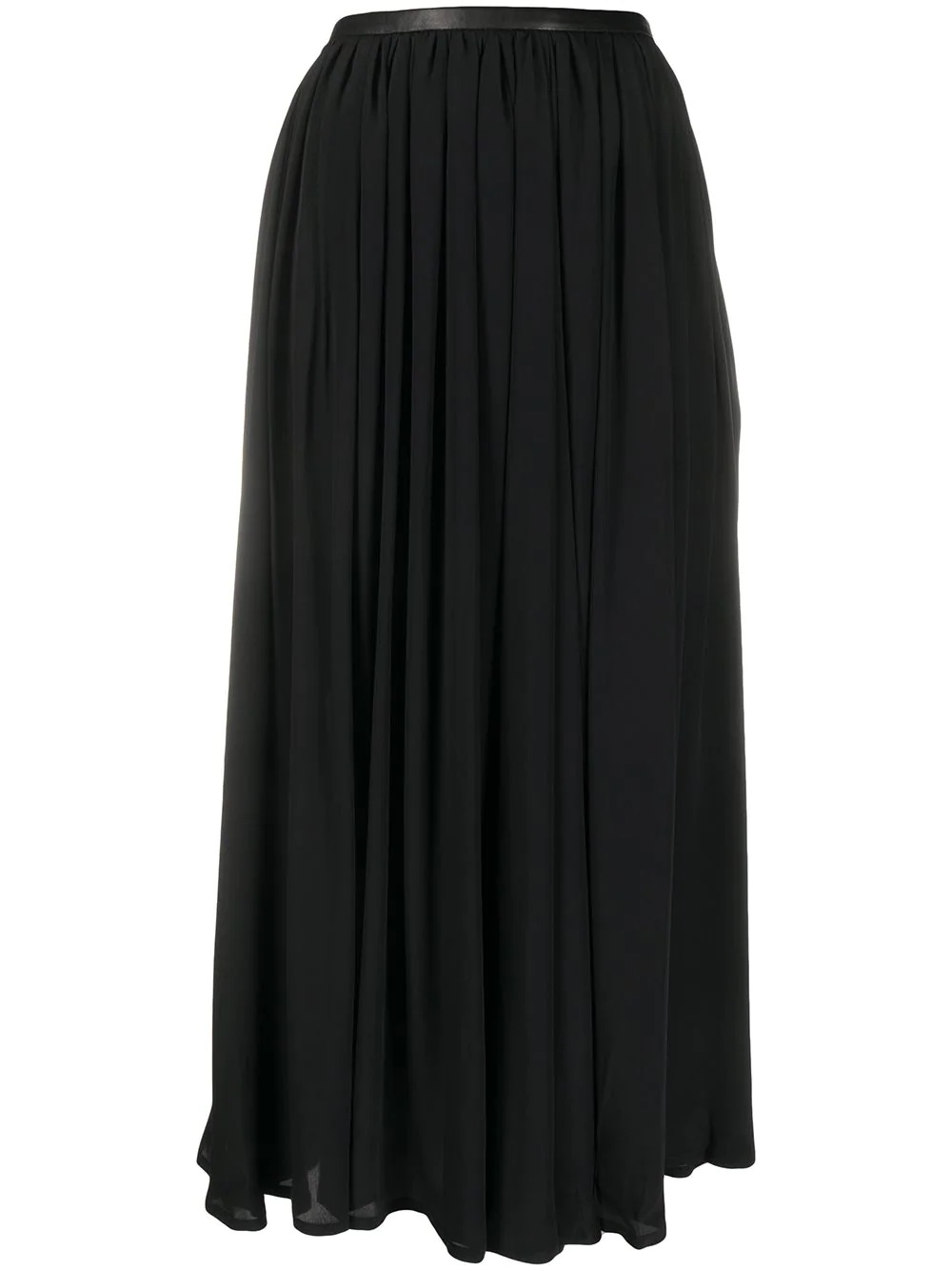 Beja draped maxi skirt - 1