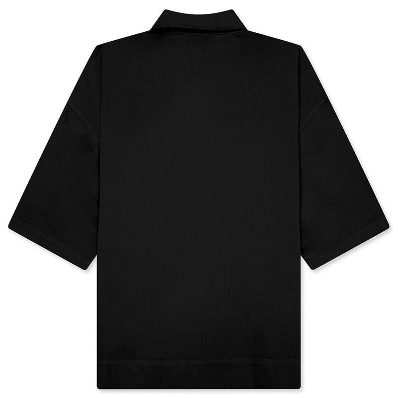 Rick Owens DRKSHDW MAGNUM TOMMY SHIRT - BLACK outlook