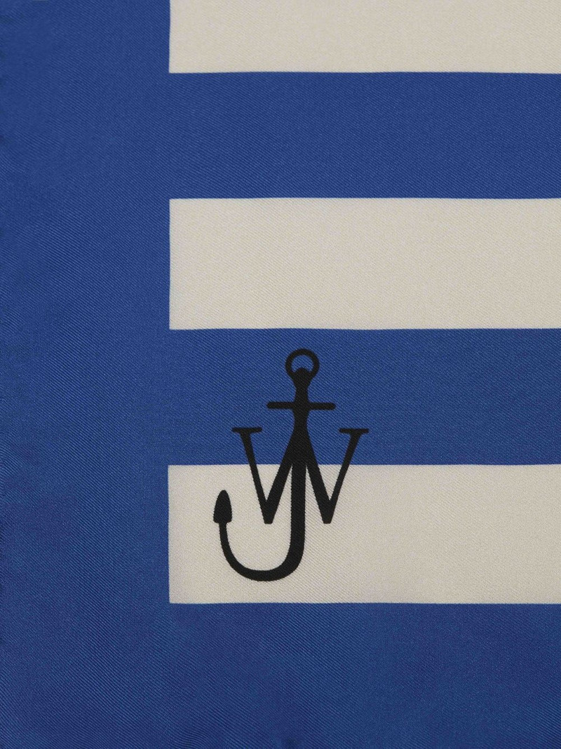 SILK SCARF WITH STRIPES 3