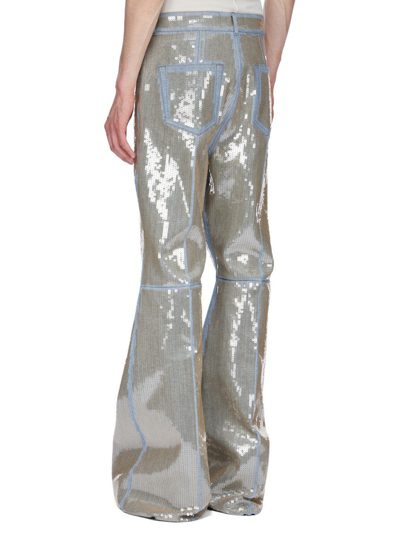 Bolan Bootcut Blue And Sand 3