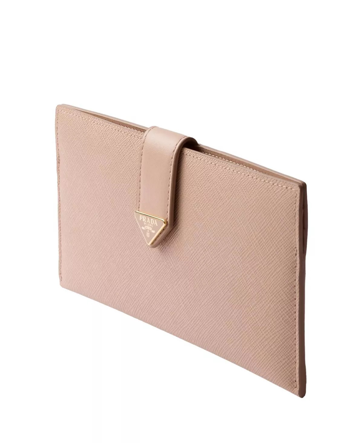 Large Saffiano And Leather Wallet - 3