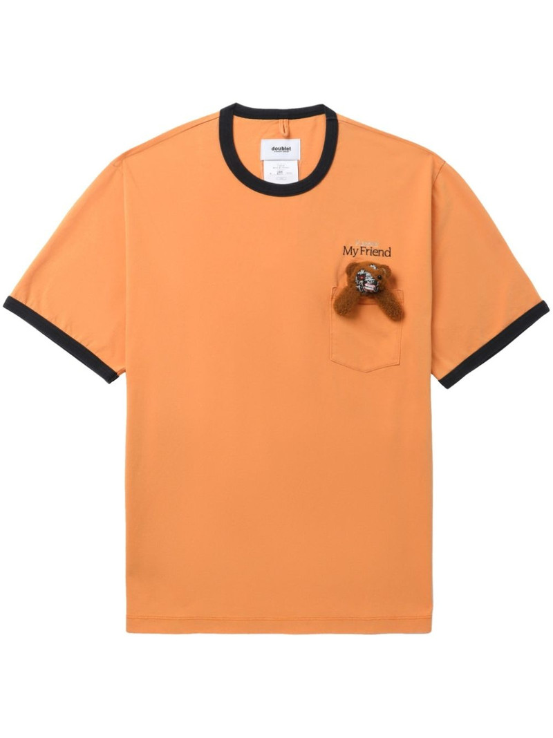 Terminator Teddy Bear cotton T-shirt 1