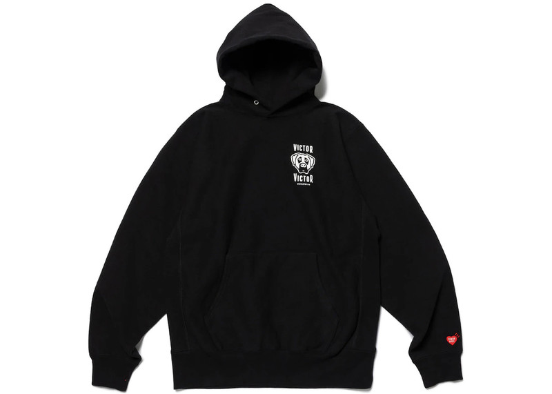Human Made x Victor Victor Hoodie Black - 1