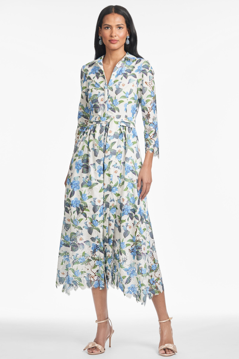 CHRISTA DRESS - MORNING GLORY GARDEN 1