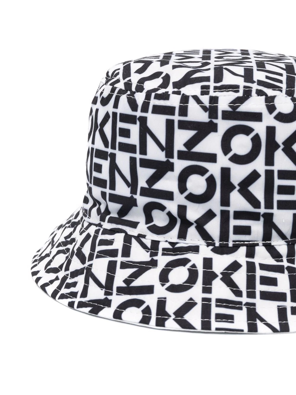 logo-print bucket hat - 2