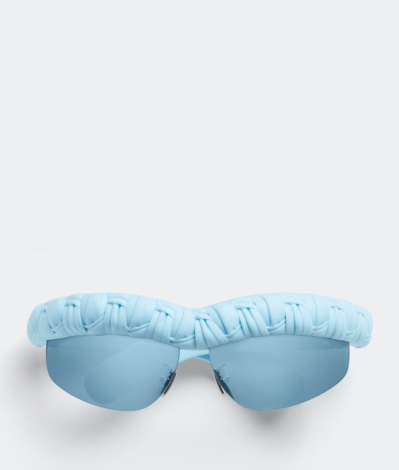 Pleat Wraparound Sunglasses 1