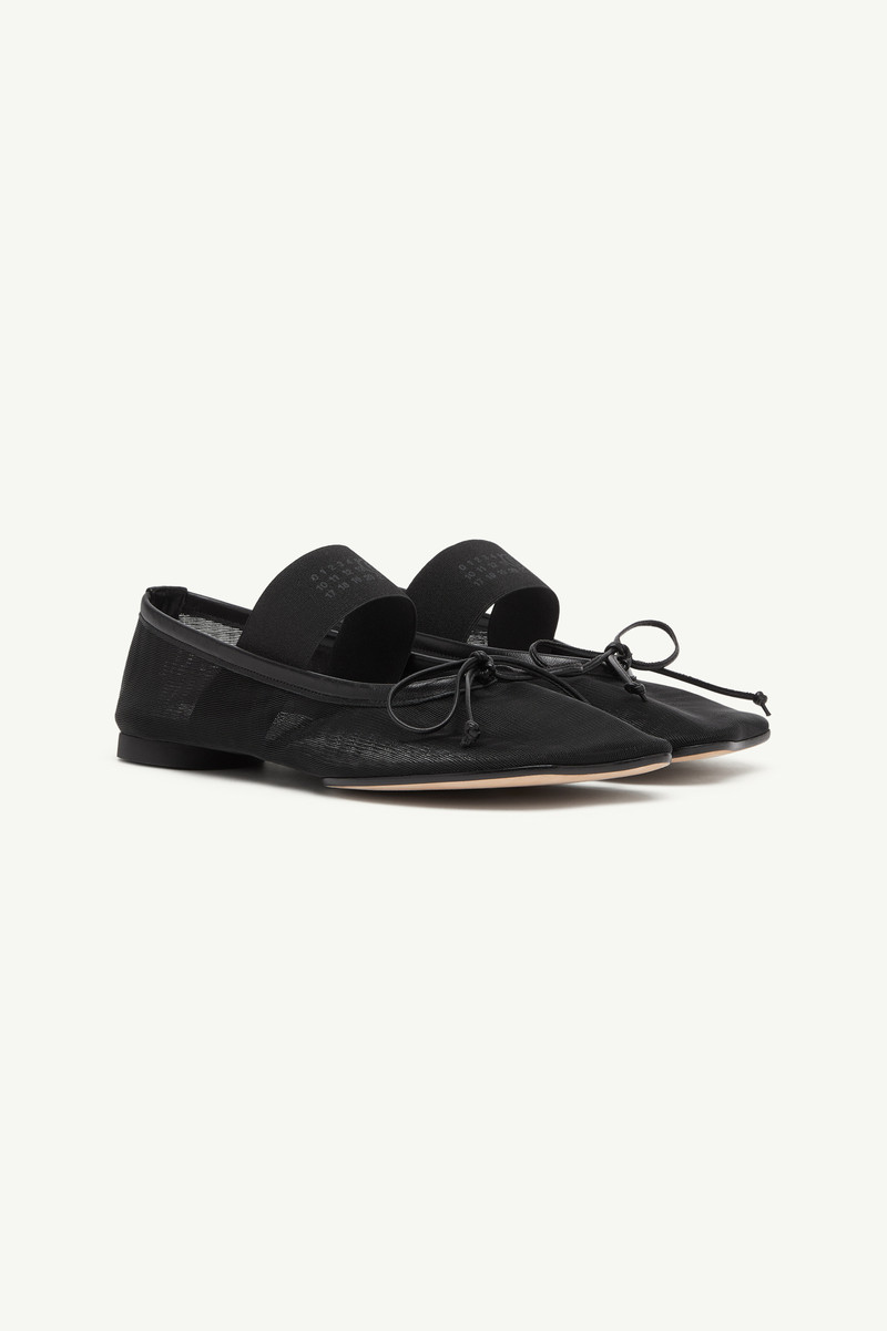 MM6 Maison Margiela Anatomic Numeric Ballerinas outlook