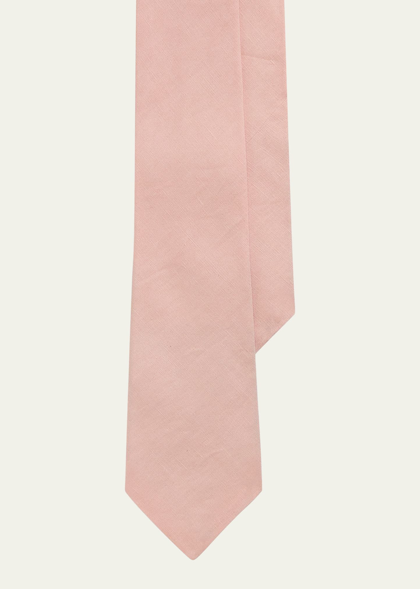 Men's Silk-Linen Textured Tie - 1