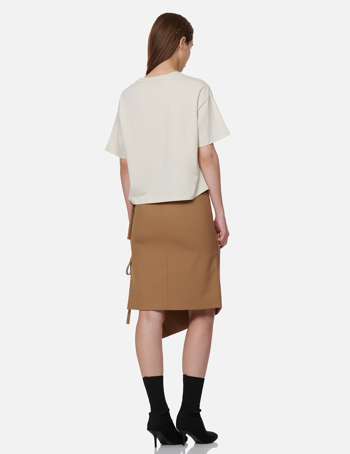 Asymmetric Wrap Skirt - 4