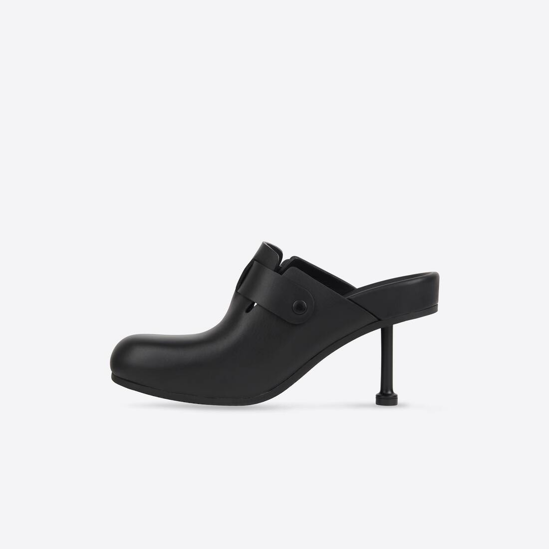 Women's Mallorca 80mm Mule in Black - 4