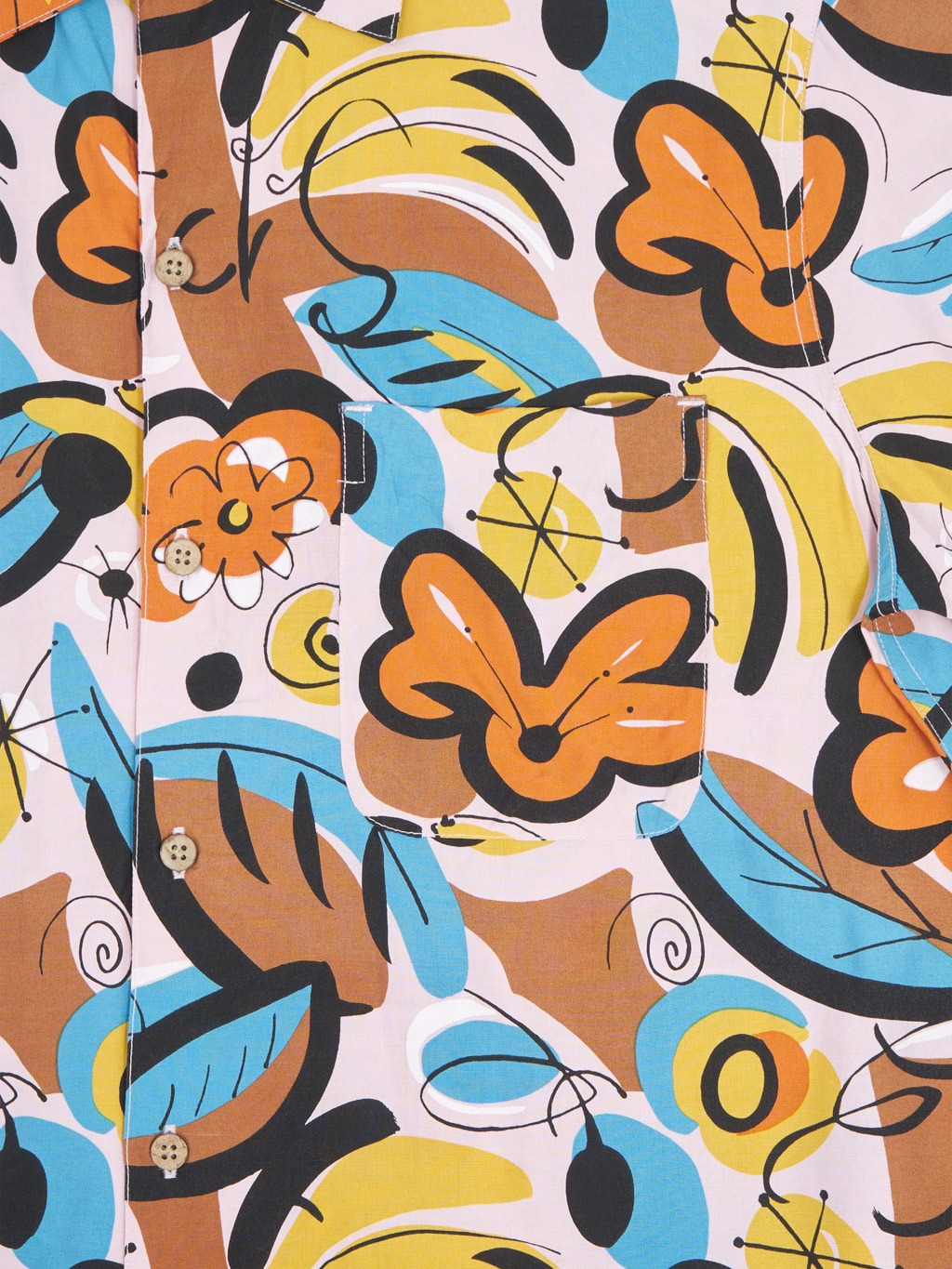 3sixteen Vacation Shirt Tropical Print - 9