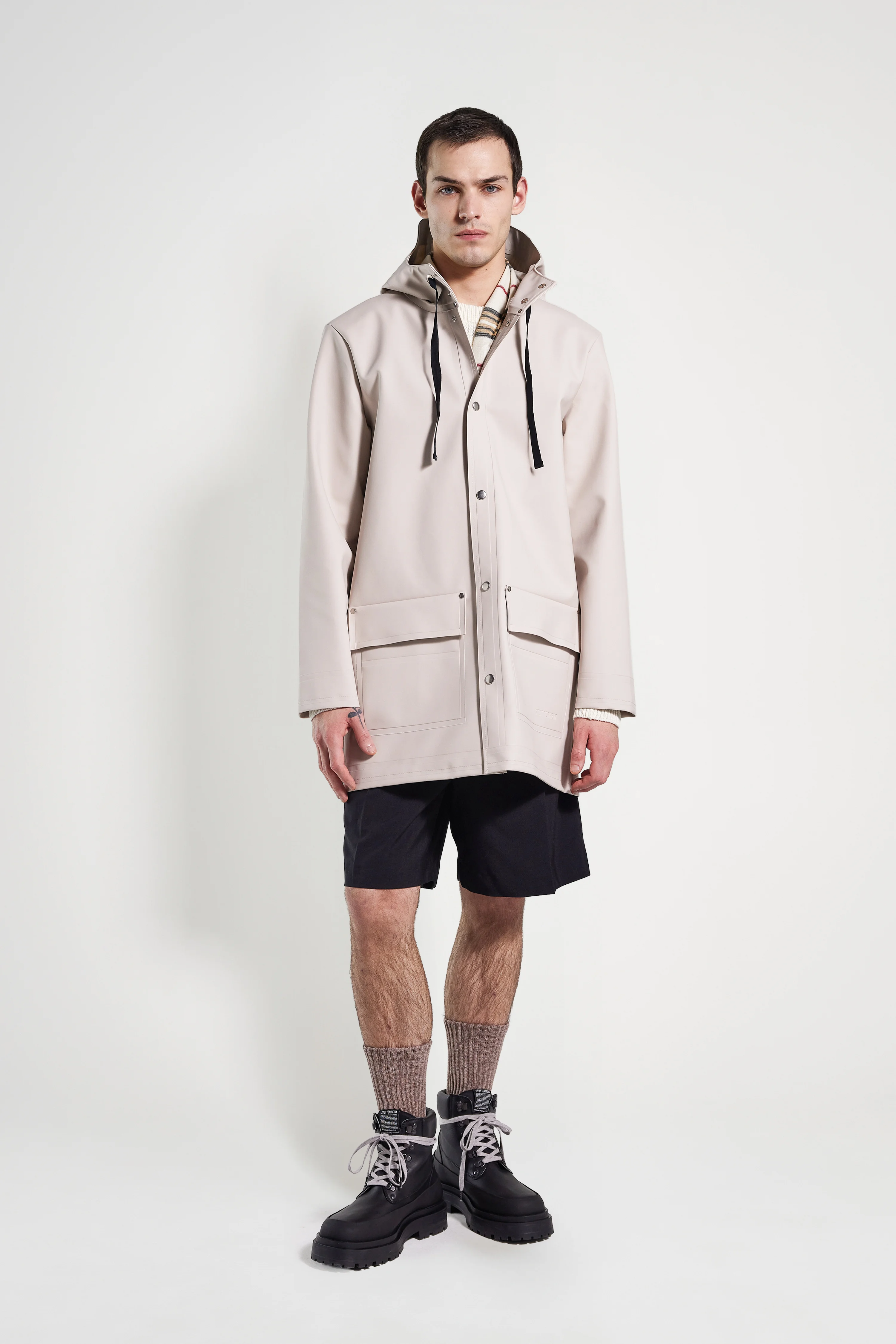 Men's Raincoat Light Sand - 1