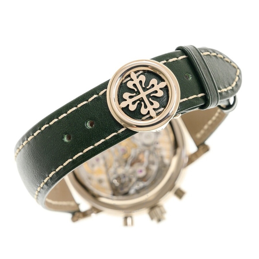 Patek Philippe Grand Complications Perpetual Chronograph Hand Wind Green Dial Men's Watch 5204G-001 - 3
