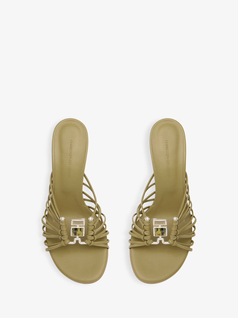 Bezel Quartz Caged Heel 4