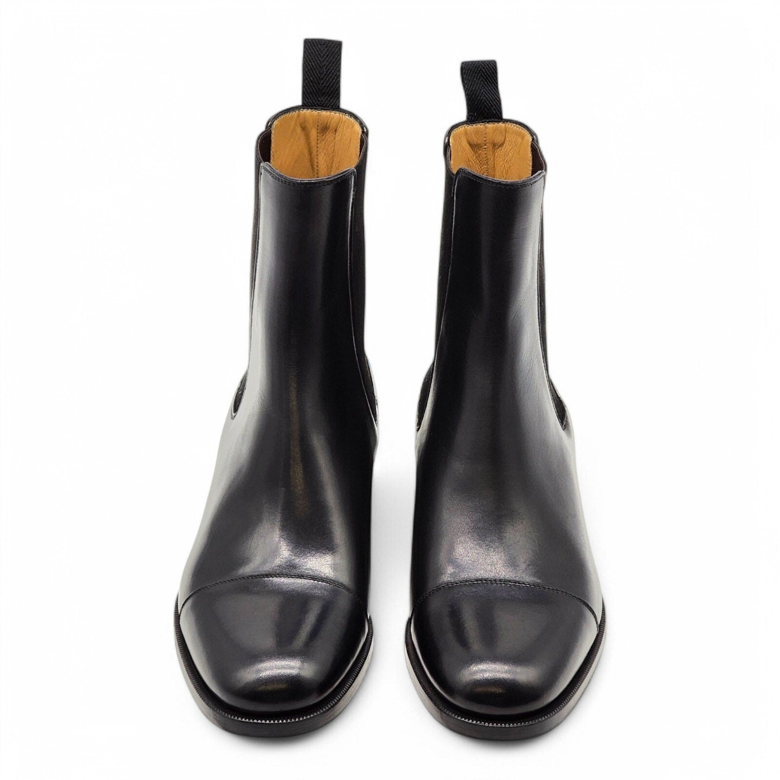 Christian Louboutin Antonio Chelsea Leather Boots Black EU 40 US 7 - 3