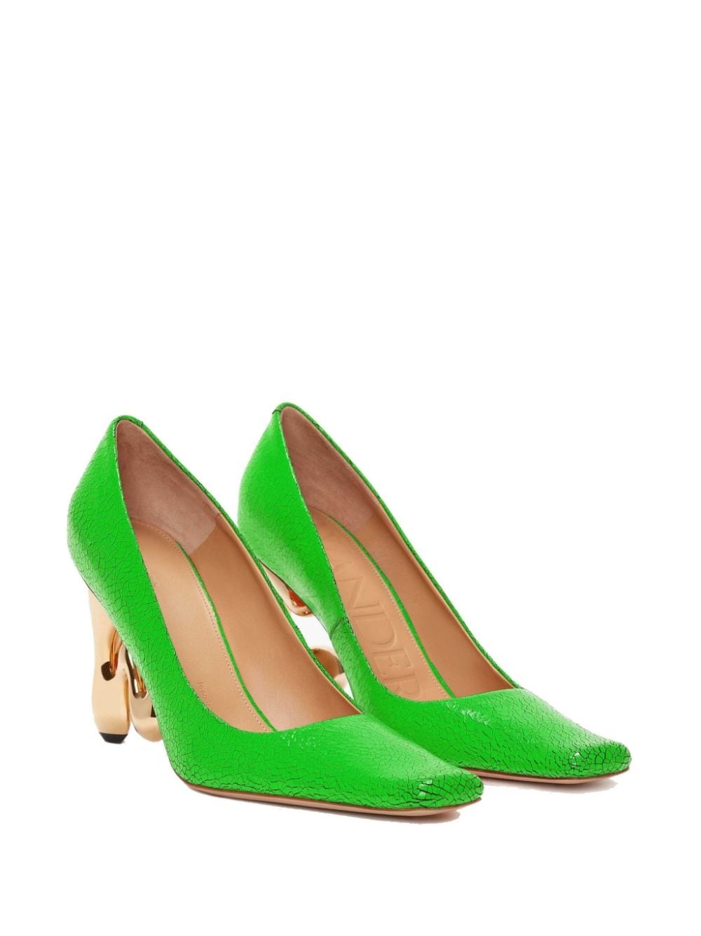 JW Bubble Heel leather pumps - 2