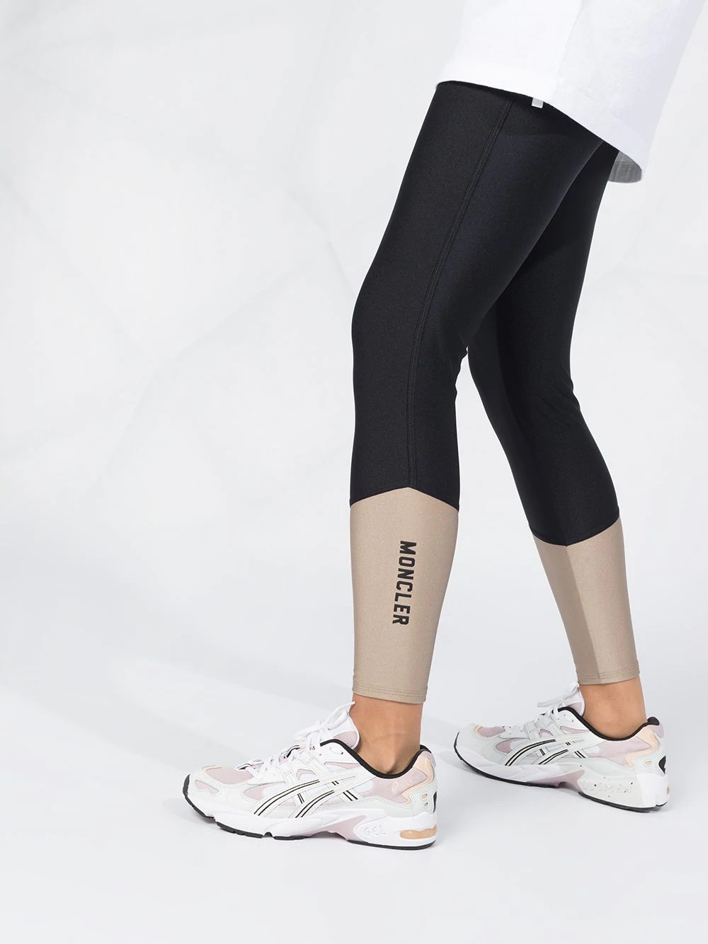 logo-print leggings - 3