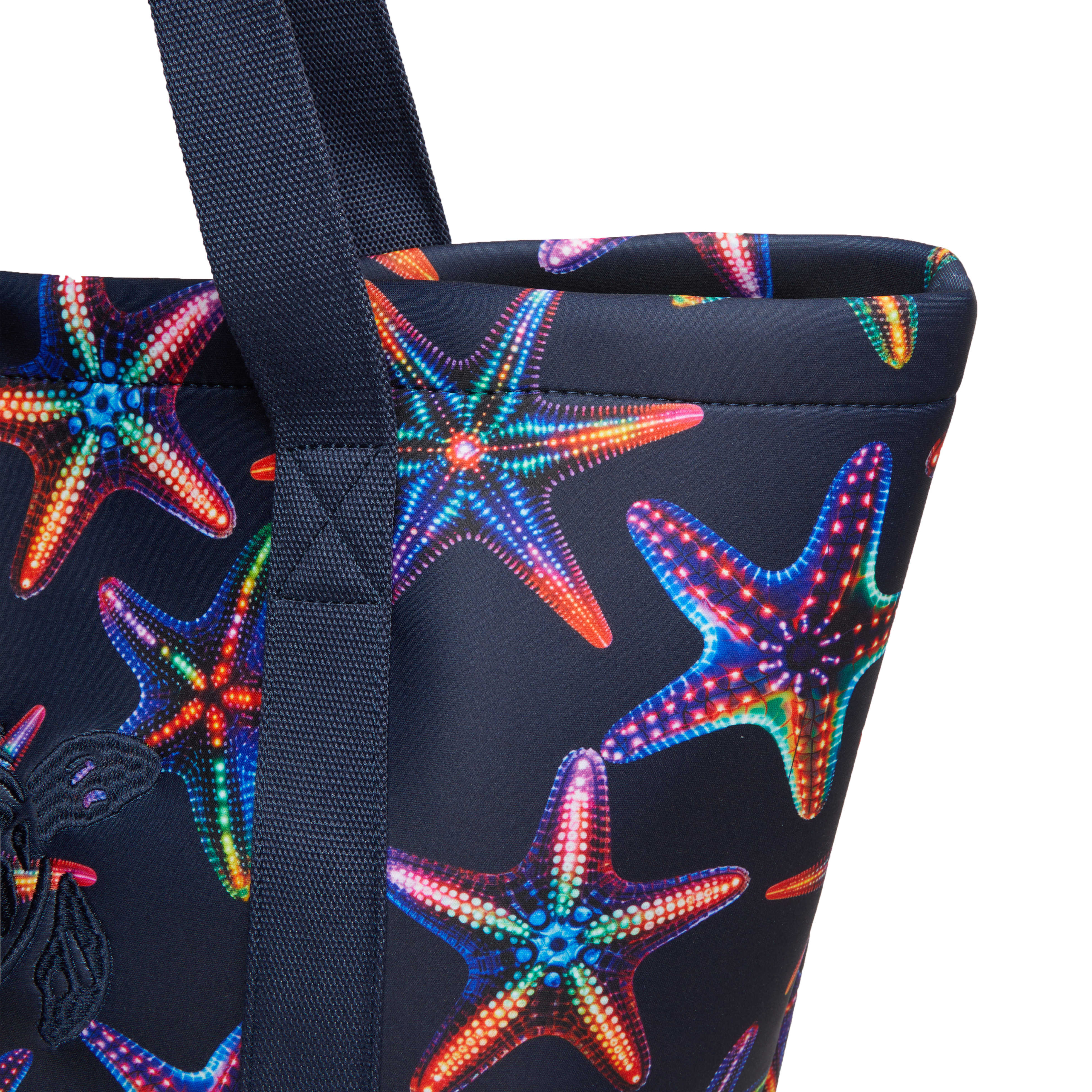 Large Neoprene Beach bag Disco Stars - 4
