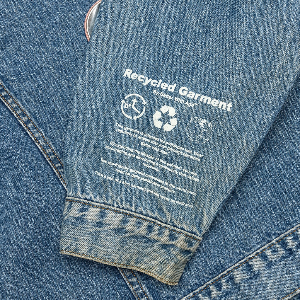 CAMPAIGN DENIM JACKET - INDIGO - 5