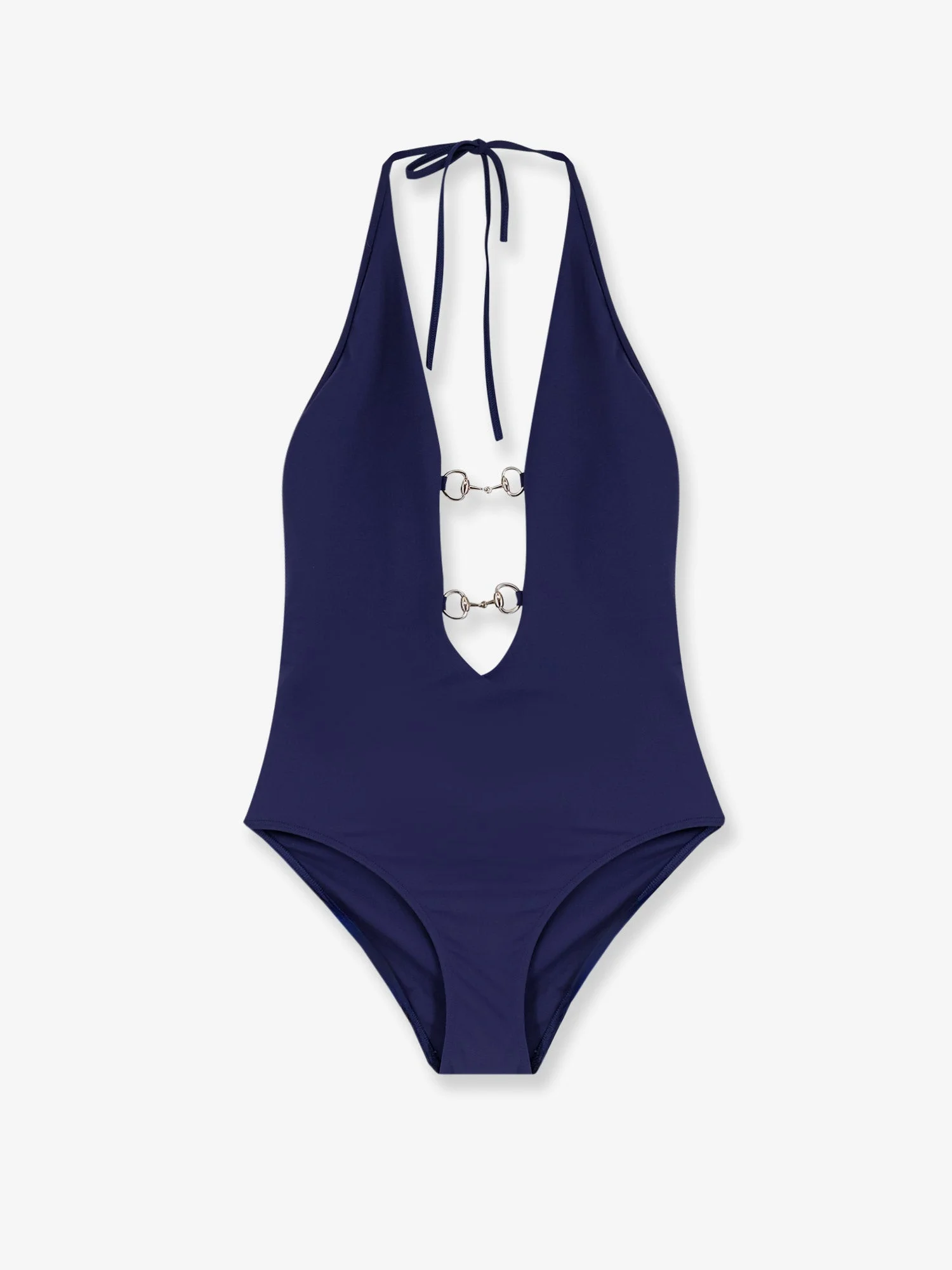 Gucci One-Piece Swimsuit With Horsebit Details - 1