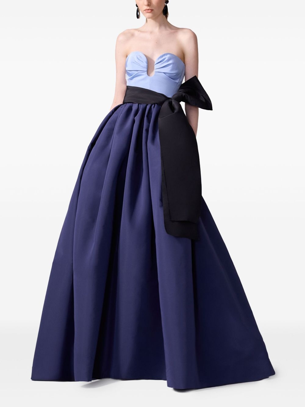 colourblock gown - 2