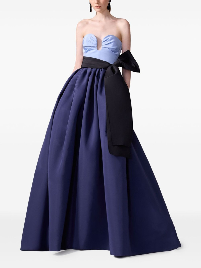 CAROLINA HERRERA colourblock gown outlook