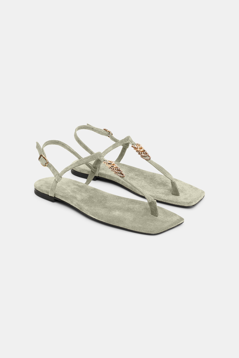 SUEDE SENSATION toe post sandal 3