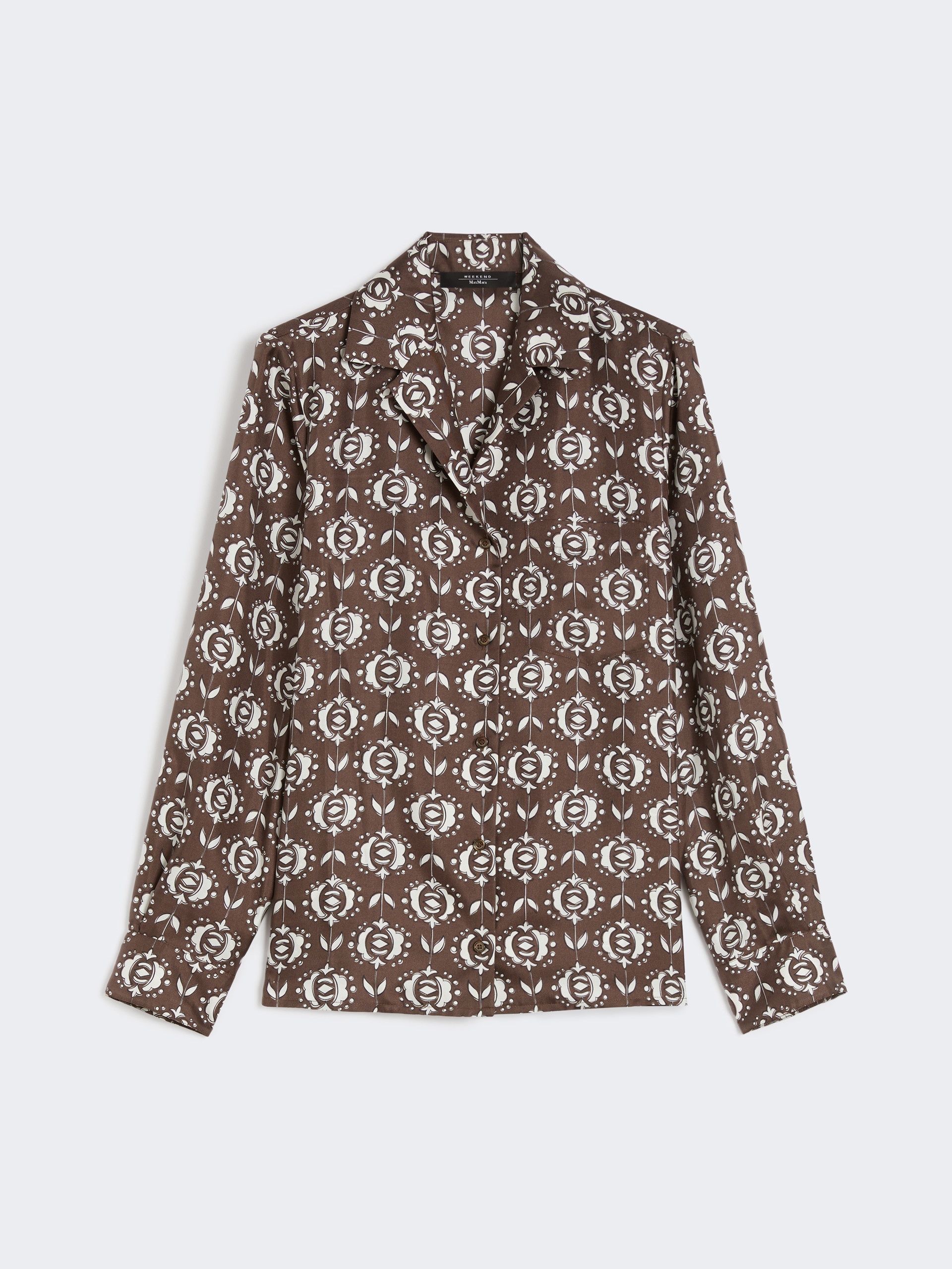 ONCIA Printed silk pyjama shirt - 1