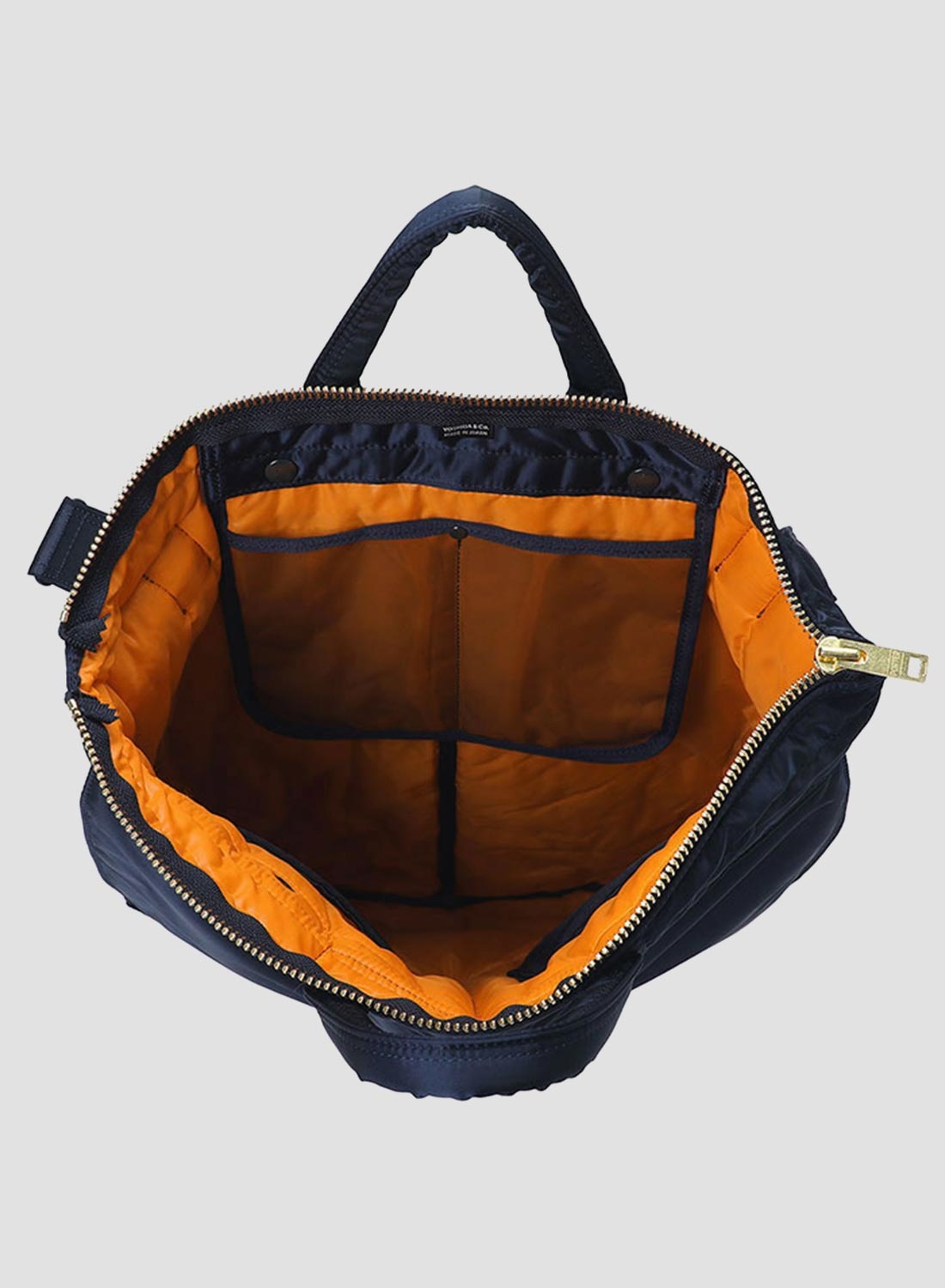 Porter-Yoshida & Co Tanker 2-Way Helmet Bag in Iron Blue - 2