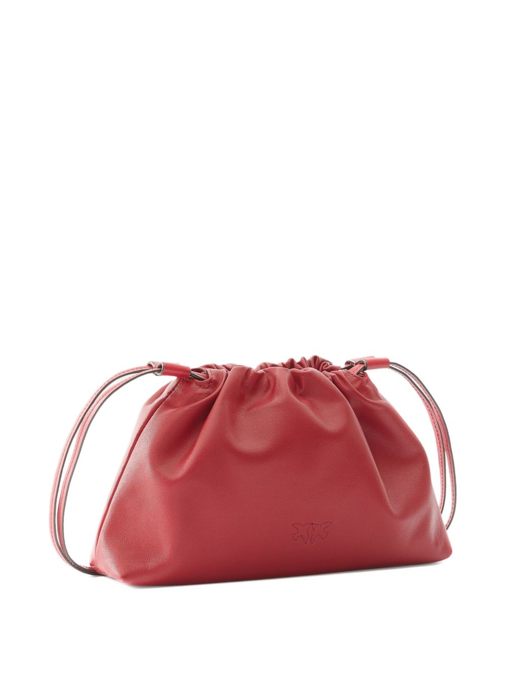 drawstring leather shoulder bag - 2