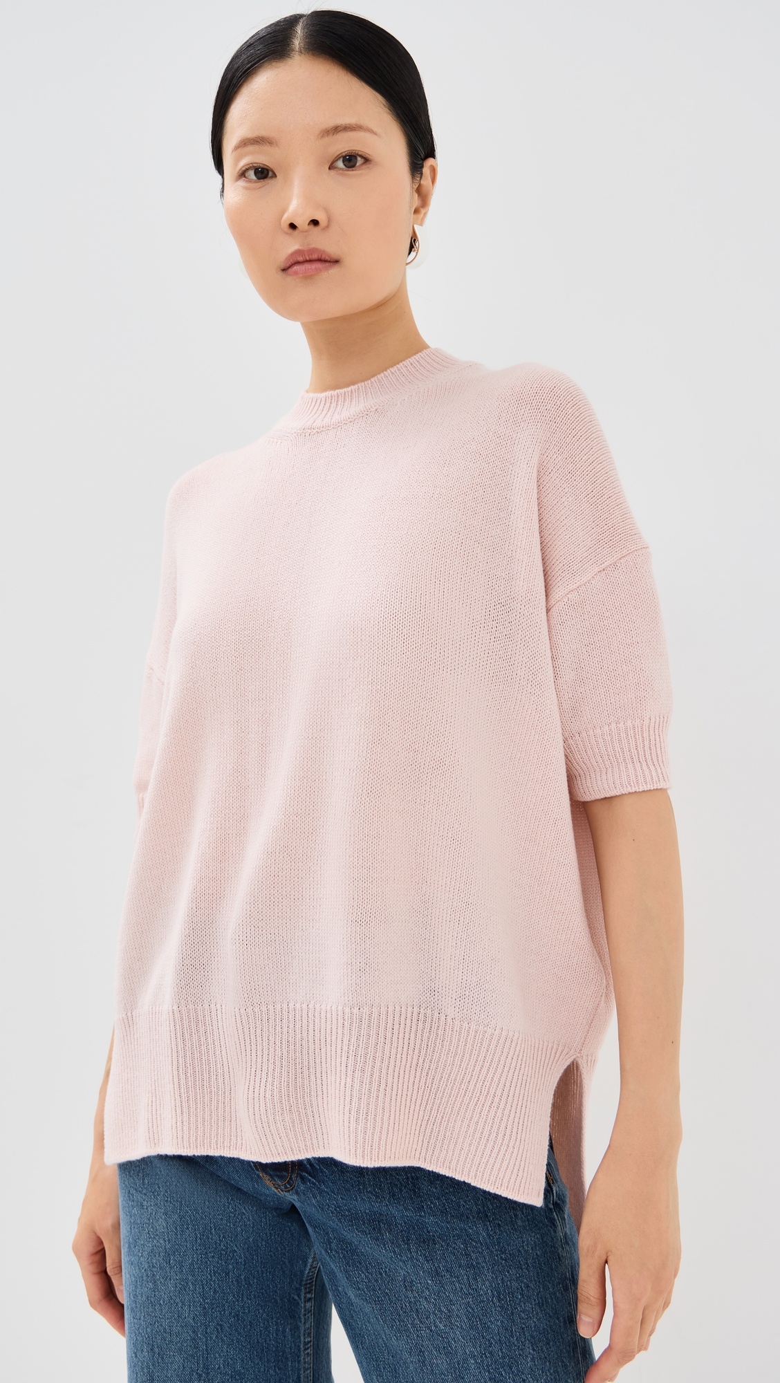 【送料&関税込】Jil Sander Sweater JIL SANDER Cashmere and cotton-blend sweater | NET-A-PORTER