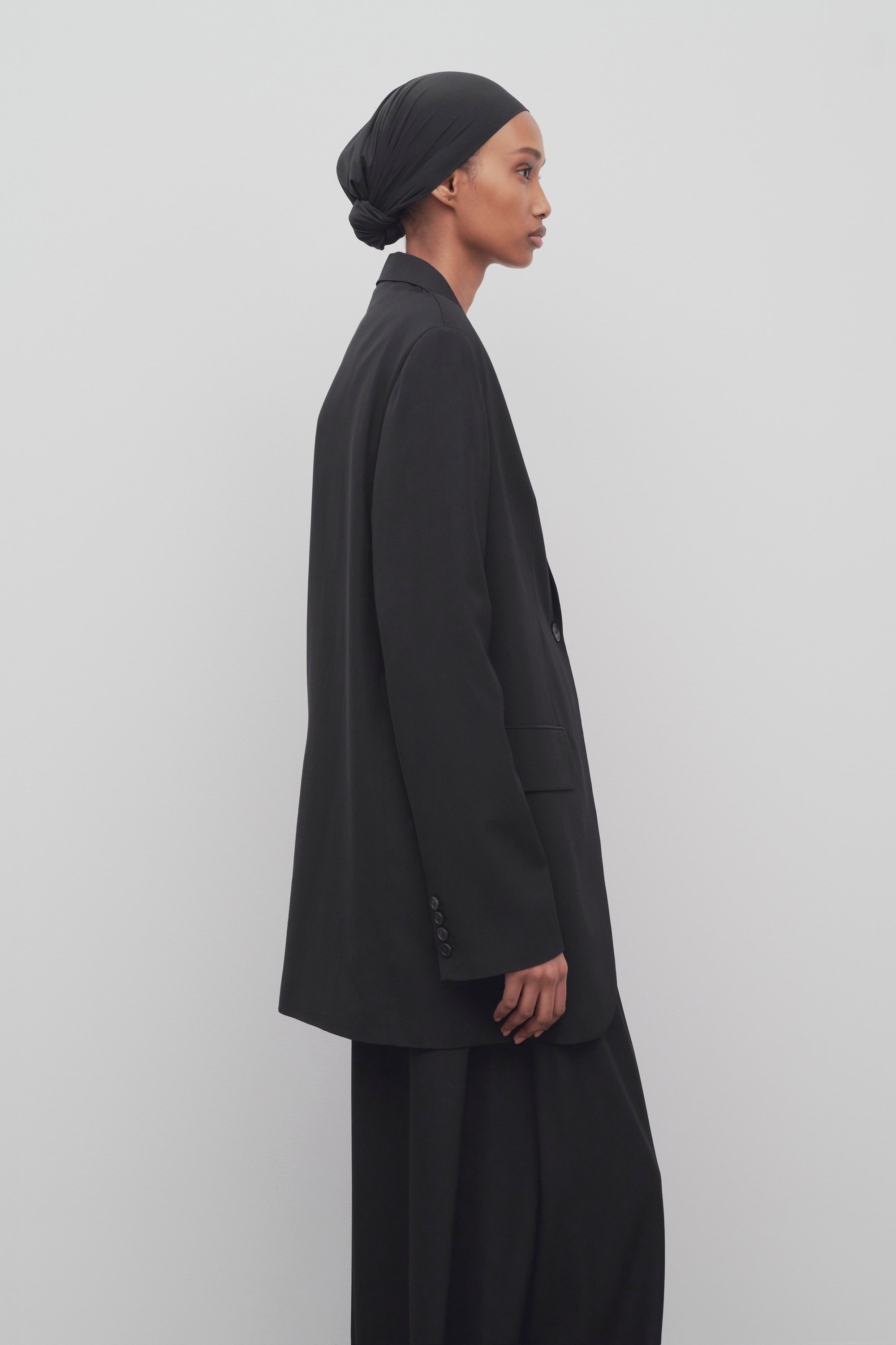 Obine Jacket in Viscose and Wool - 4