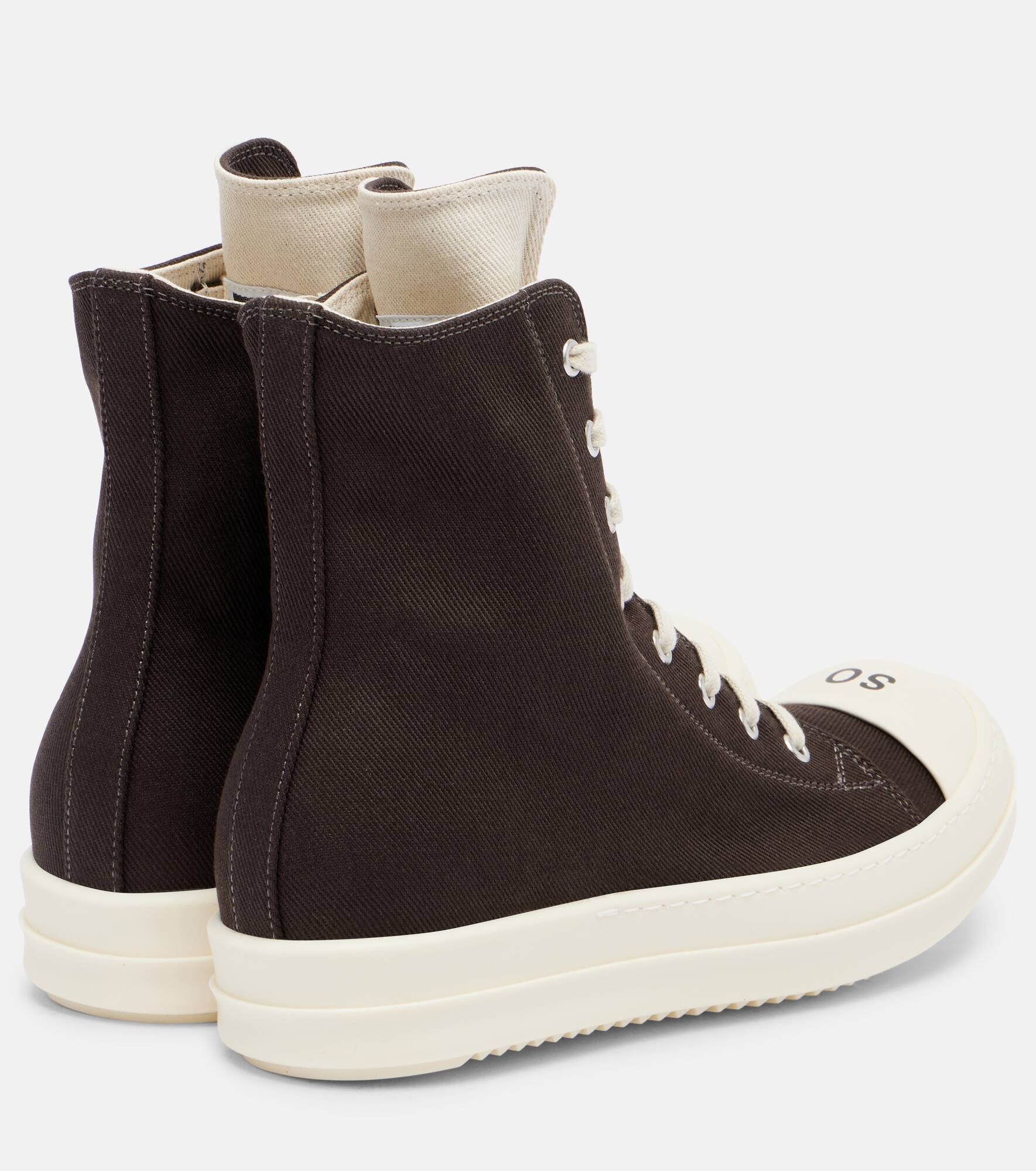 Sneaks canvas high-top sneakers - 2