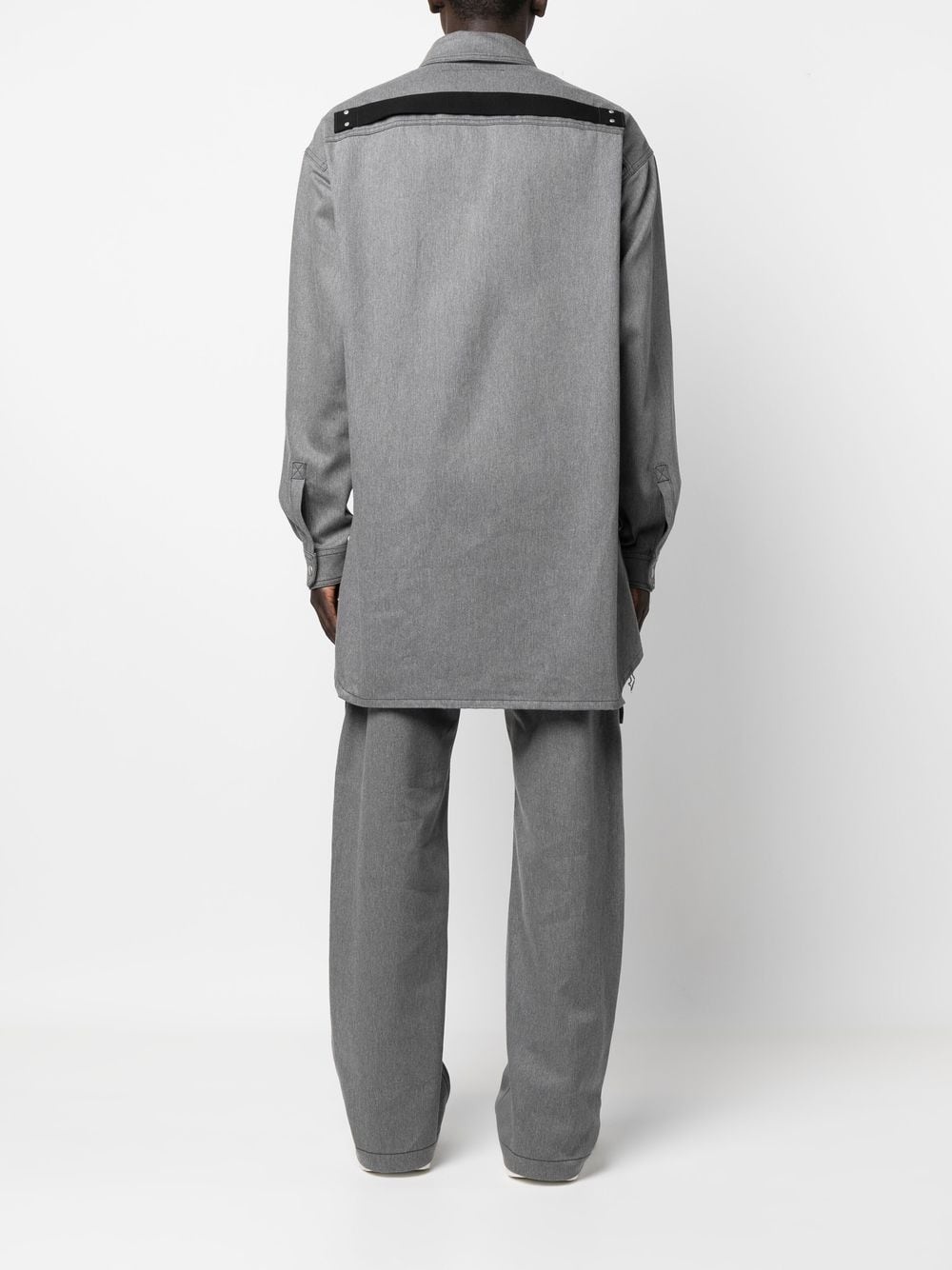 Jumbo oversized shirt coat - 4