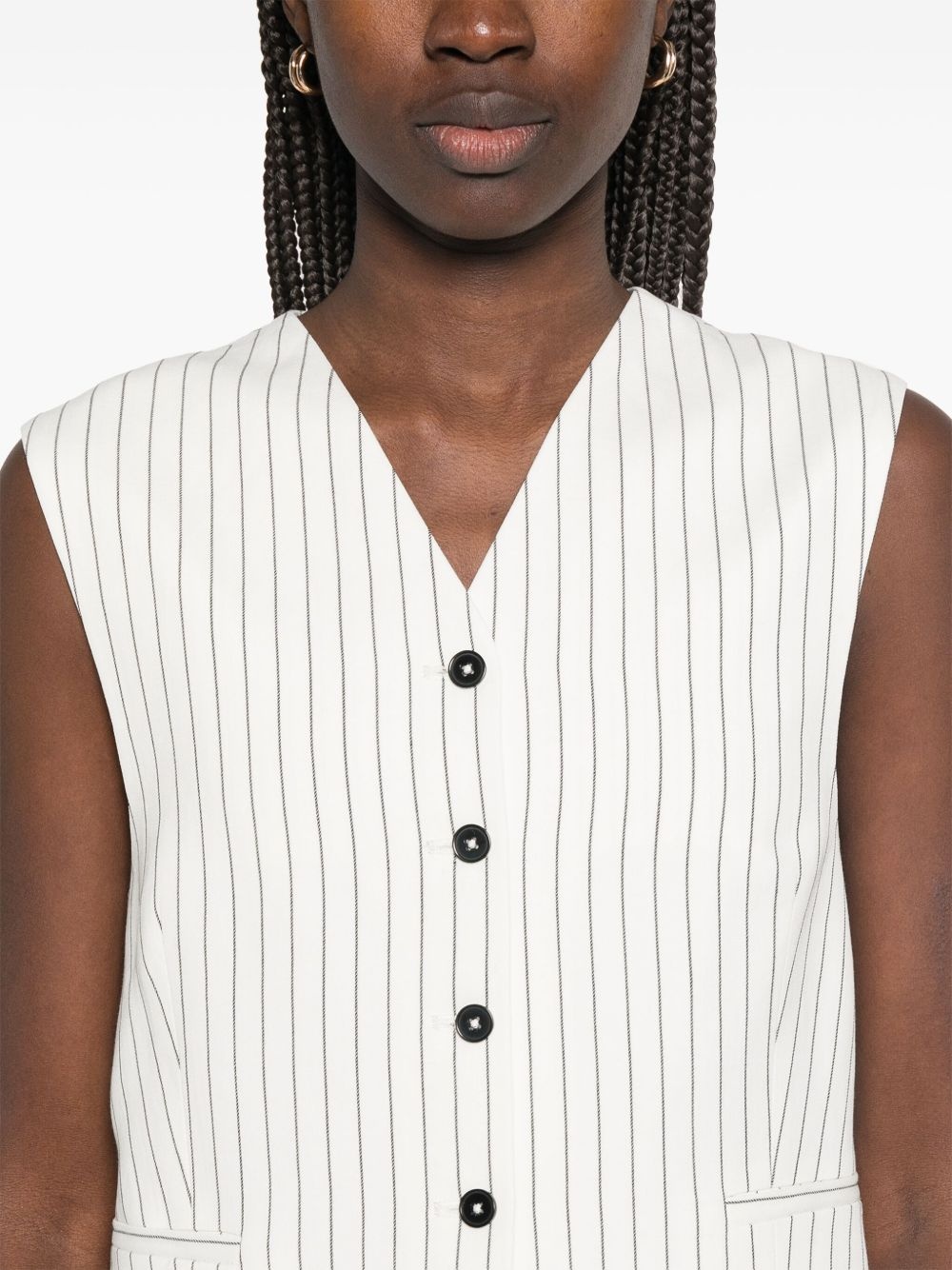 striped waistcoat - 5
