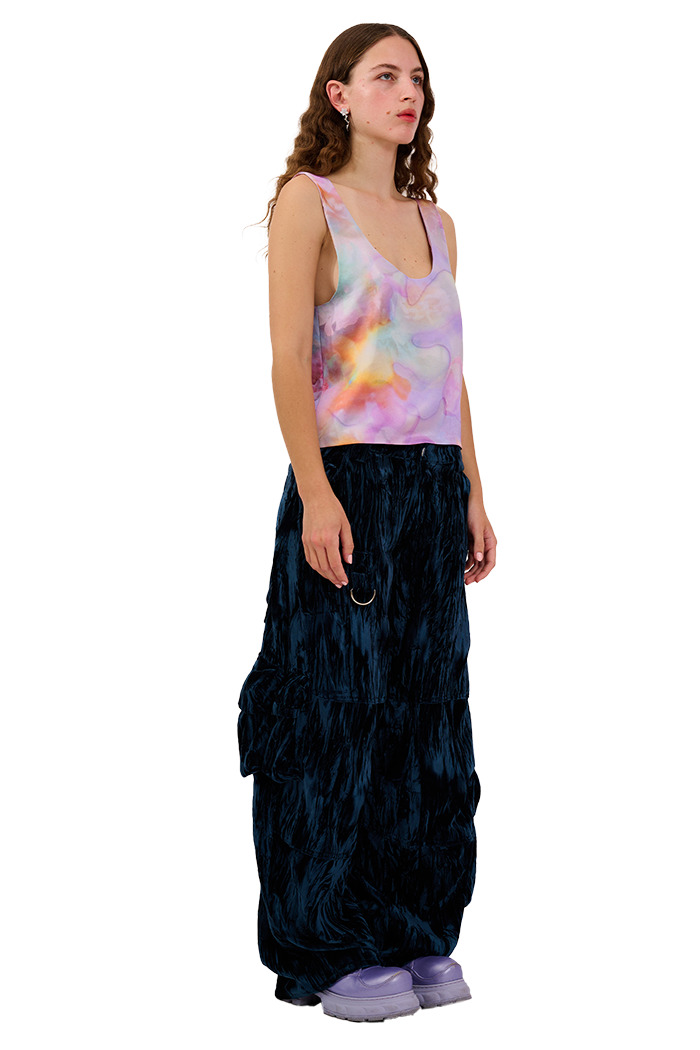 MOLTEN FLOWERS PINNY TOP - 2
