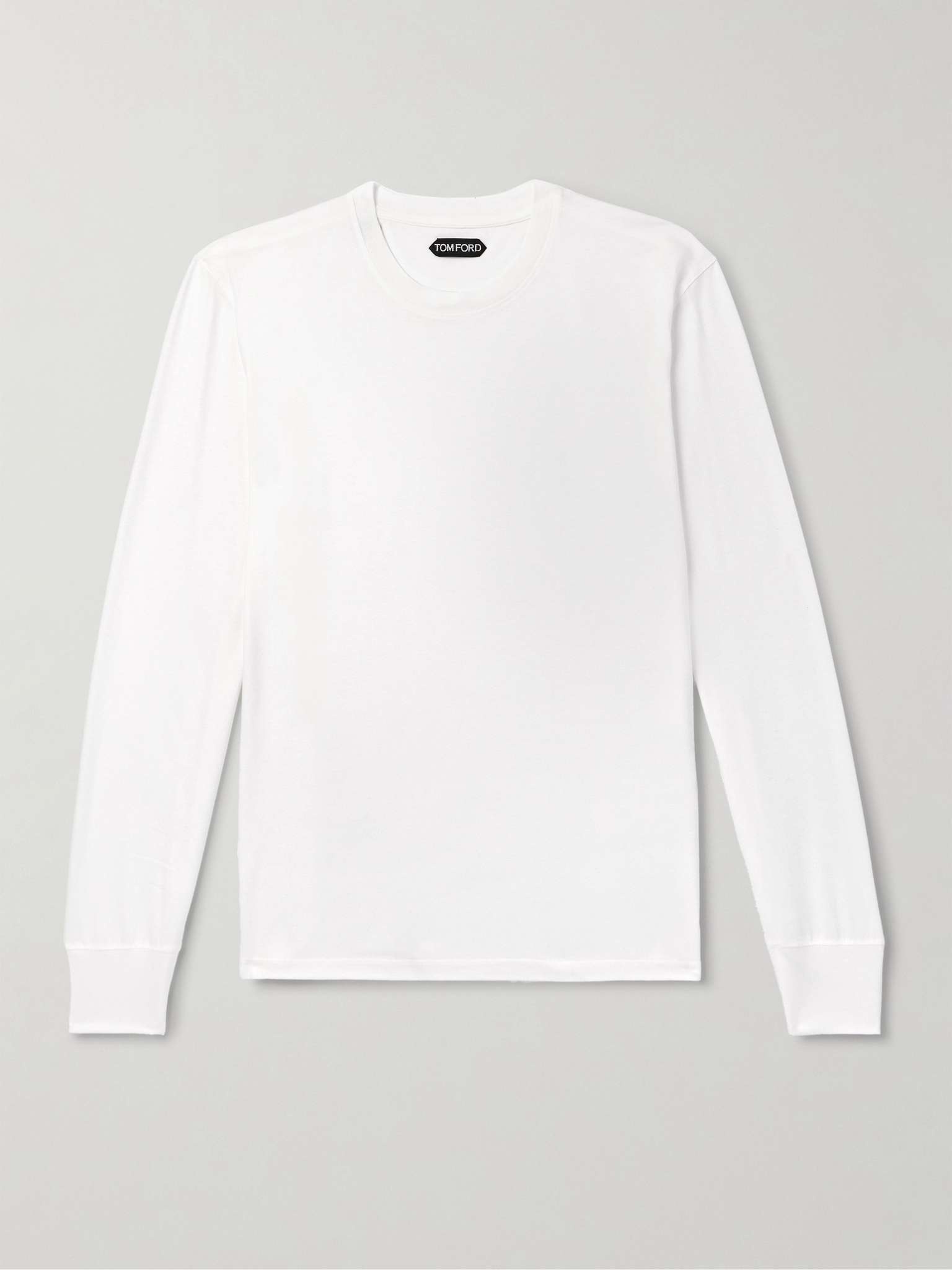 Slim-Fit Lyocell and Cotton-Blend Jersey T-Shirt - 1