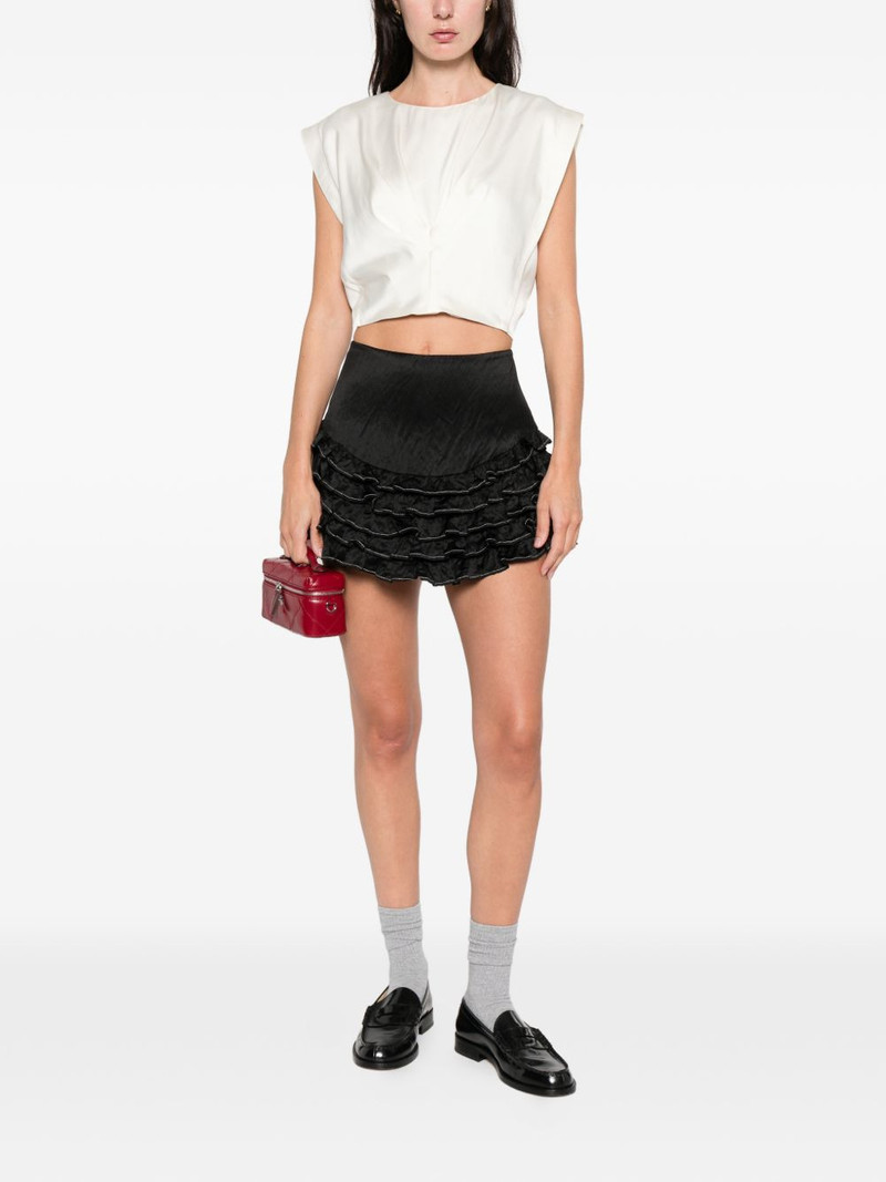 Sandro pleated blouse outlook