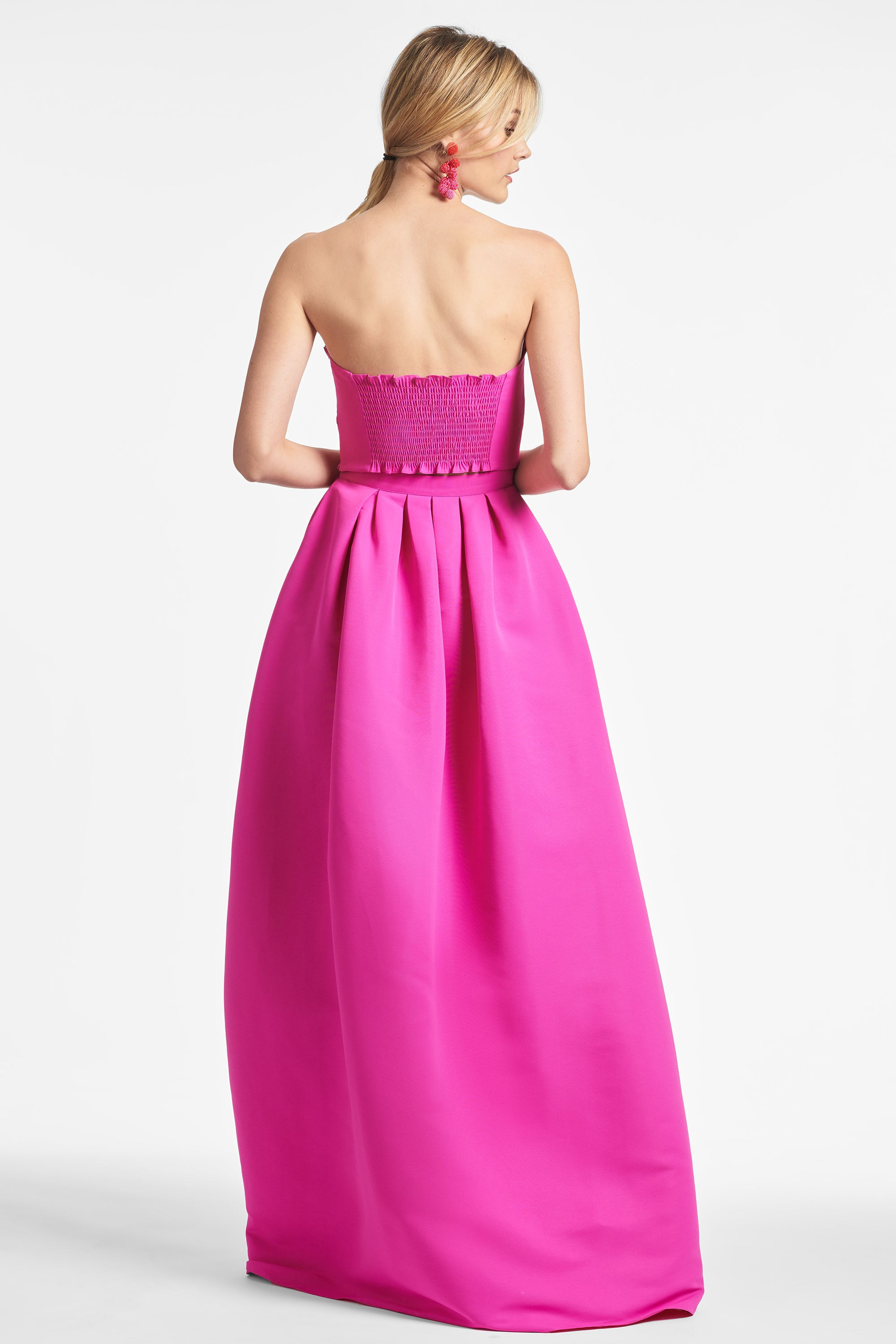 Ava Skirt - Cerise - 3