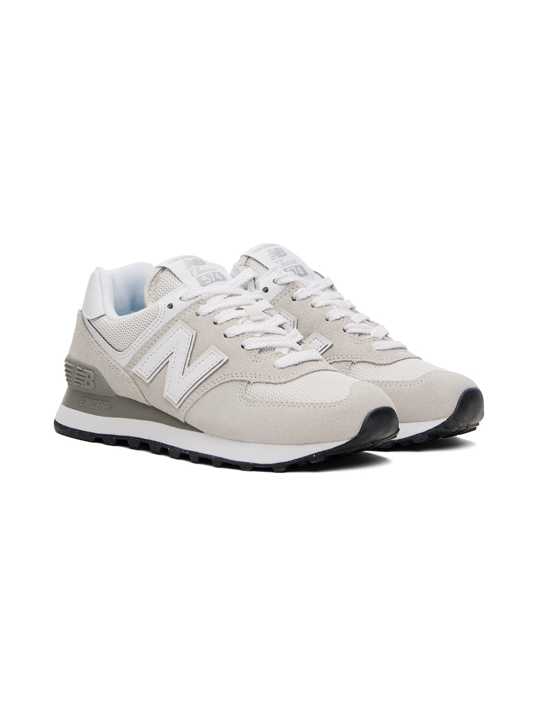 Beige 574 Core Sneakers - 4
