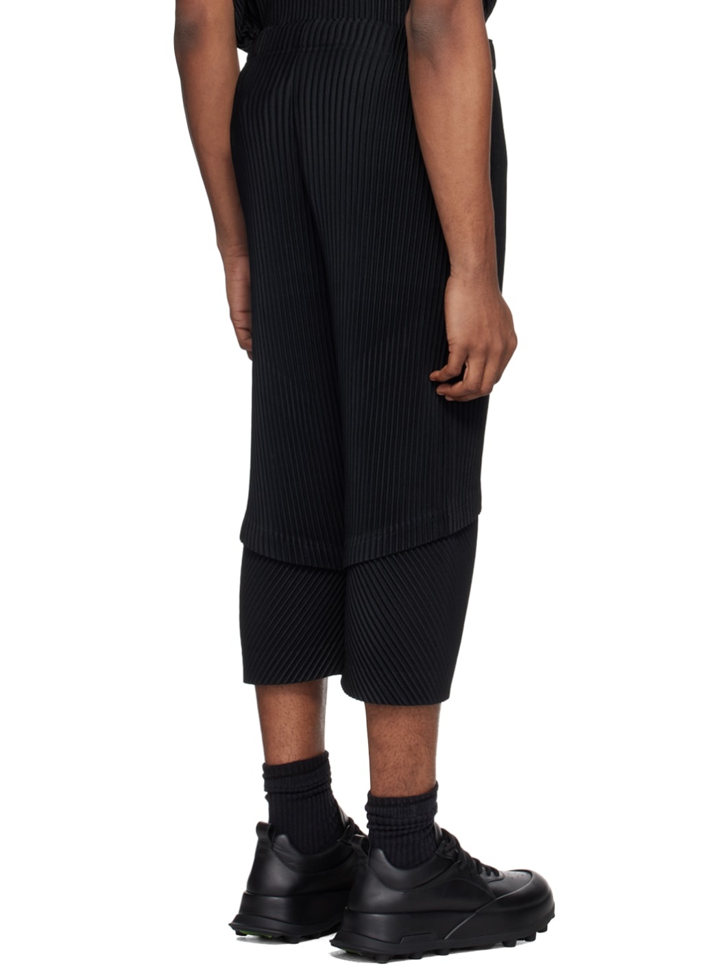 Black Aerial Trousers - 3