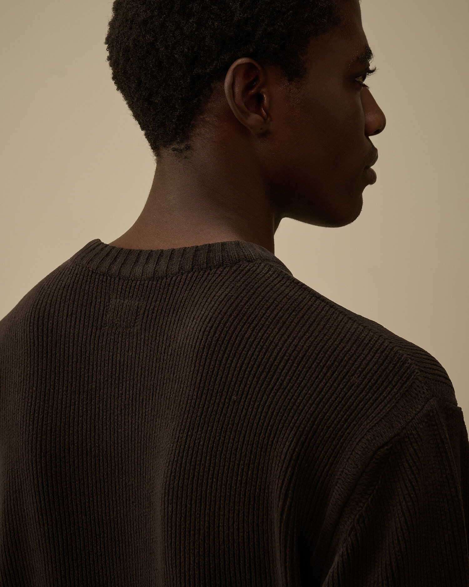 Cotton Chenille Crewneck Sweater - 6